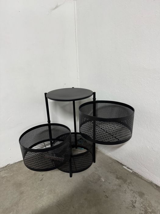 2 noptiere metal cu 3 sertare, dulap, masa, mobila metal