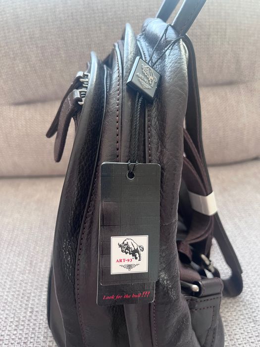 Дамска раница от естествена кожа Арт93
