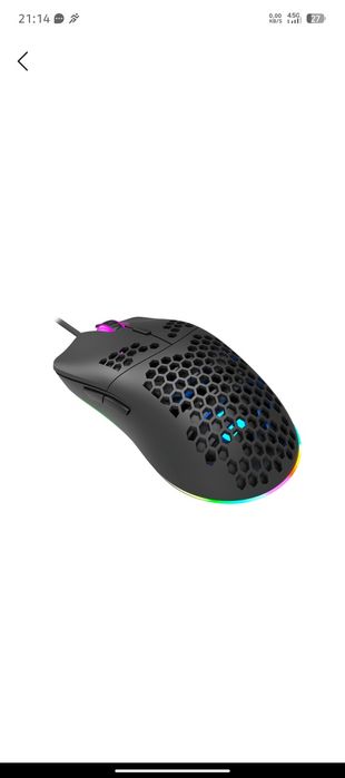 Игровая мышка  CANYON Puncher GM-11, проводная, с RGB подсветкой