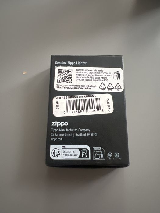 Bricheta Zippo noua