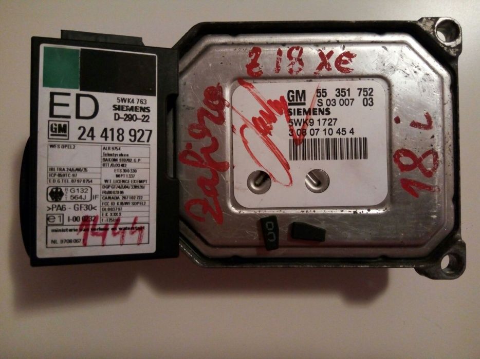 Ecu z18xe Opel, vectra b,zafira,bertone,astra g