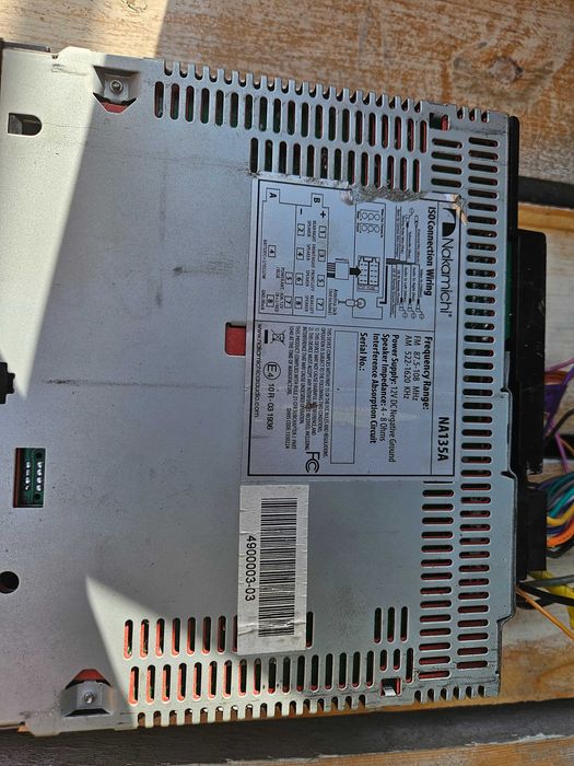 Nakamichi NR135 dvd auto jvc alpine kenwood pioneer