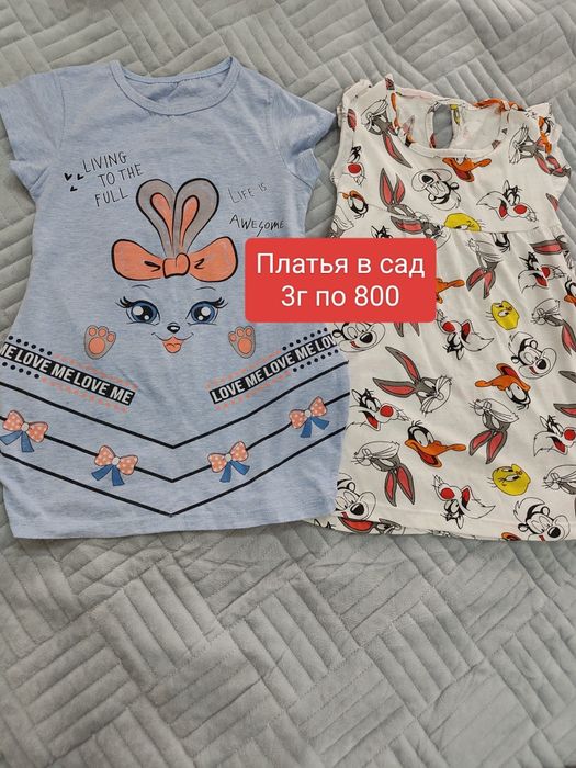 Вещи в сад на девочку 3г
