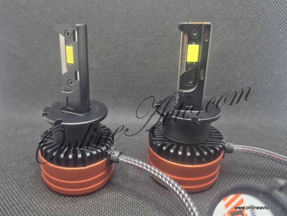 D2S Крушки LED 90W 16000Lm +400% Plug&Play Canbus Д2С 6000k Висок клас
