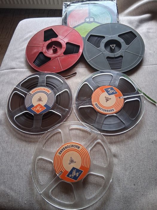 Role magnetofon, de 22cm, originale