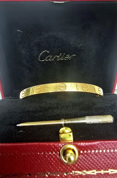 Cartier LOVE, браслет размер 18