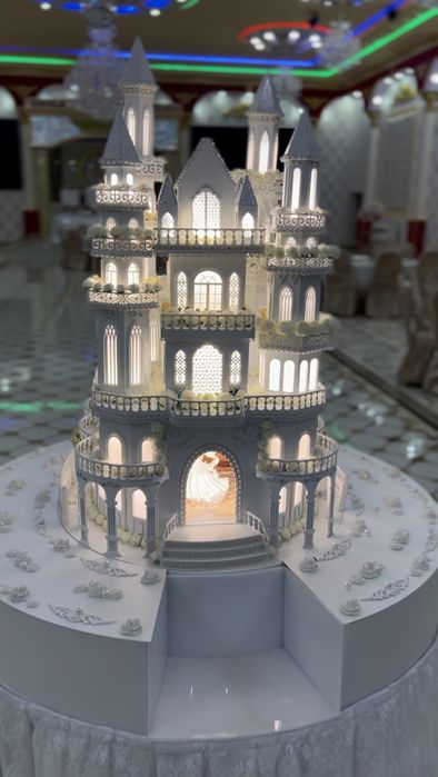 Свадебный шоу торт