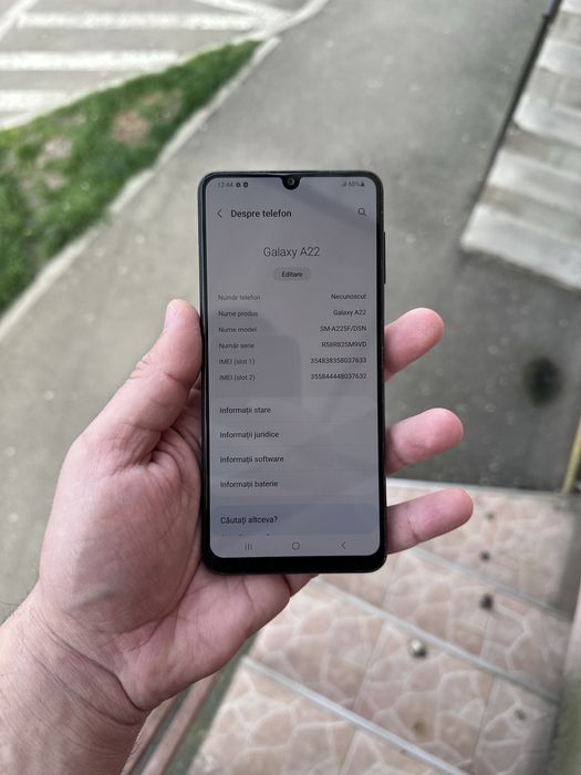 Samsung Galaxy A22 128 Gb dual sim Negru (dezmembrez telefoane