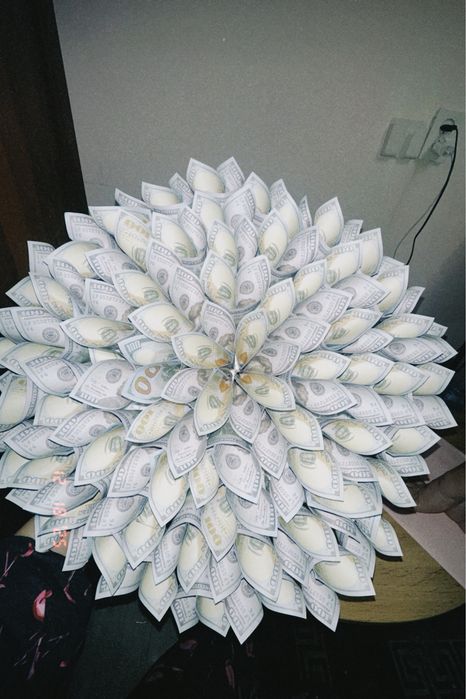 Денежный букет цена 6000