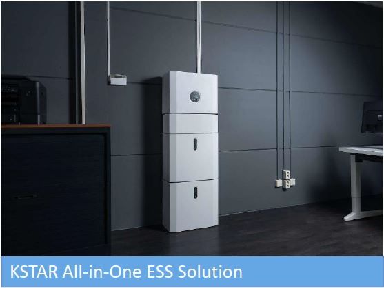 Инвертор BlueS KSTAR 5кВт, Литиевая батарея 5кВт/ч - 10кВт/ч, IP65