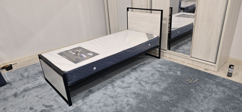 Кровать односпальные АЛФА ОТ ПРОИЗВОДСТВО Kravat ALFA