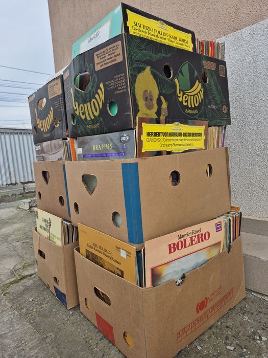 Vând 300LP Discuri Vinil colectie muzică clasică,pentru pick Up