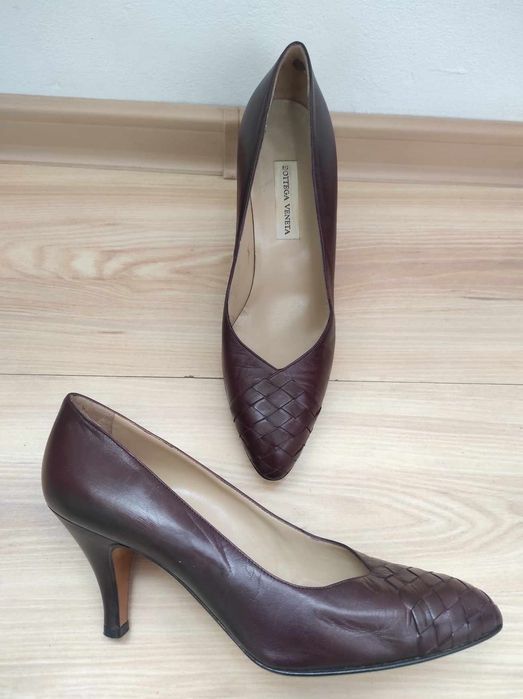 Pantofi vintage piele dama Bottega Veneta 39