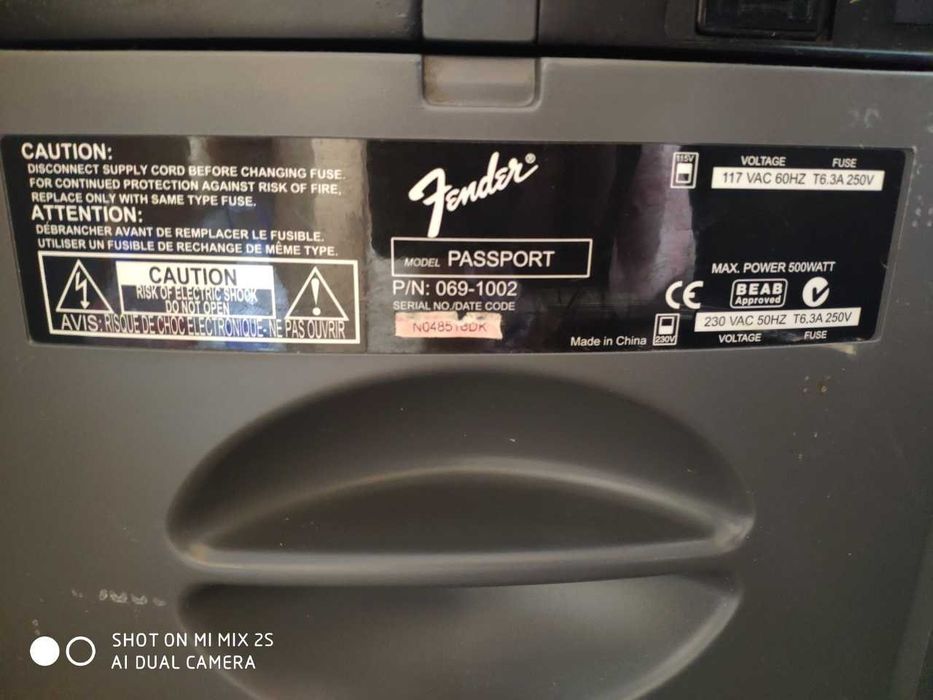 Звукоусилительный комплект fender passport PD-250