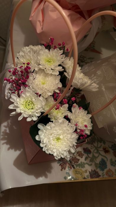 Букеты цветов разные