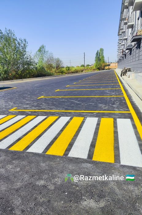 Дорожная разметка.Razmetka.стоянки