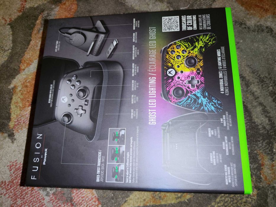 Xbox controler wireless Fusion Pro Serie xIs, Lumectra, sigilat