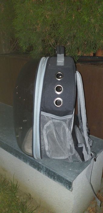 Cușcă plus rucsac transport pisici