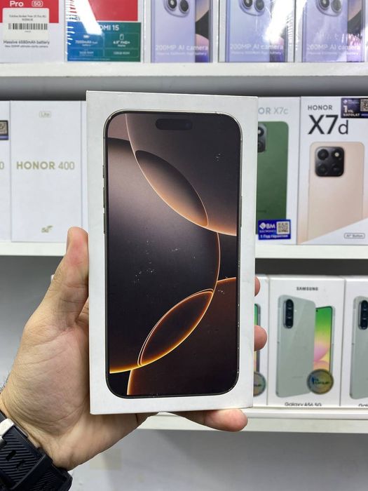 Iphone 16 pro max kafolati bilan