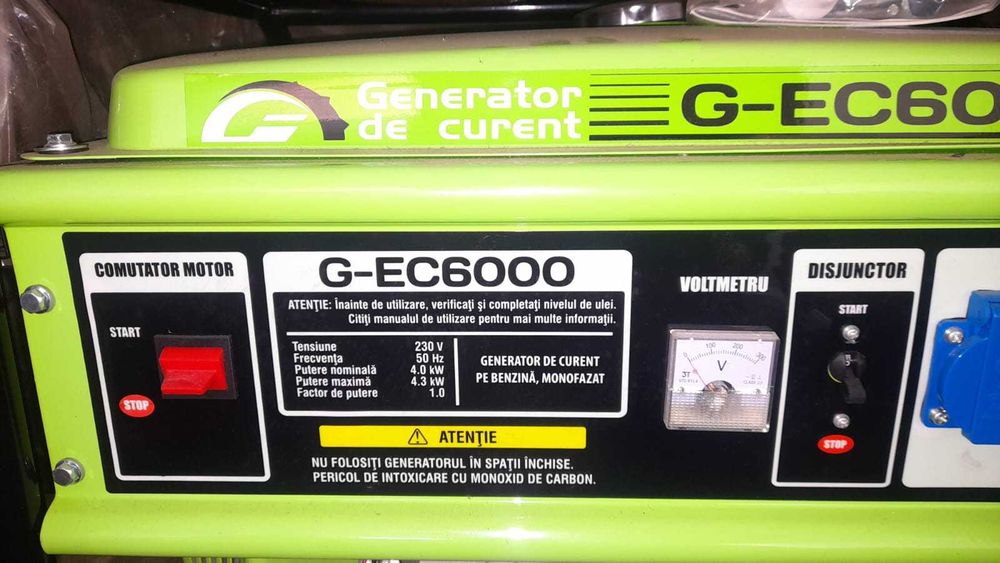 Generator portabil 4 KW NOU - NEFOLOSIT