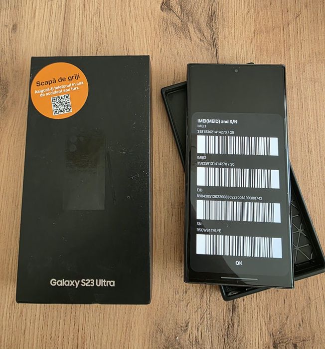 De vanzare samsung galaxy s23 512 GB 12 GB ram ultra ca nou.