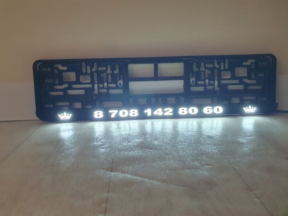 Лед подномерник.