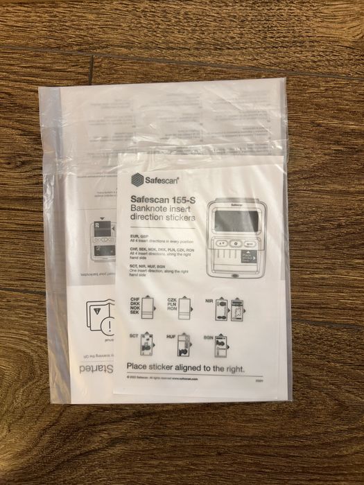 Детектор за фалшиви банкноти Safescan.