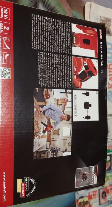 Акумулаторна въздуходувка Einhell TE-CB 18/180 Li-Solo Power X-Change