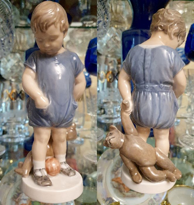 Датские фарфоровые статуэтки Royal Copenhagen и Bing & Grøndahl