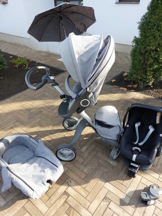 Carucior Stokke Xplory V3 4in1 (cu suport ISOFIX)
