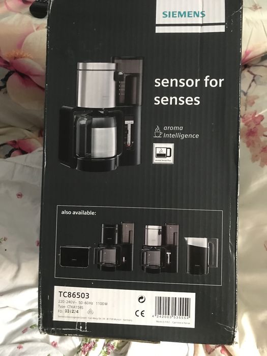 Expresor cafea Siemens  TC86503  aroma senses sigilat