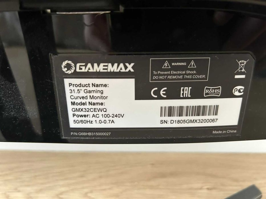 Монитор GameMax 32