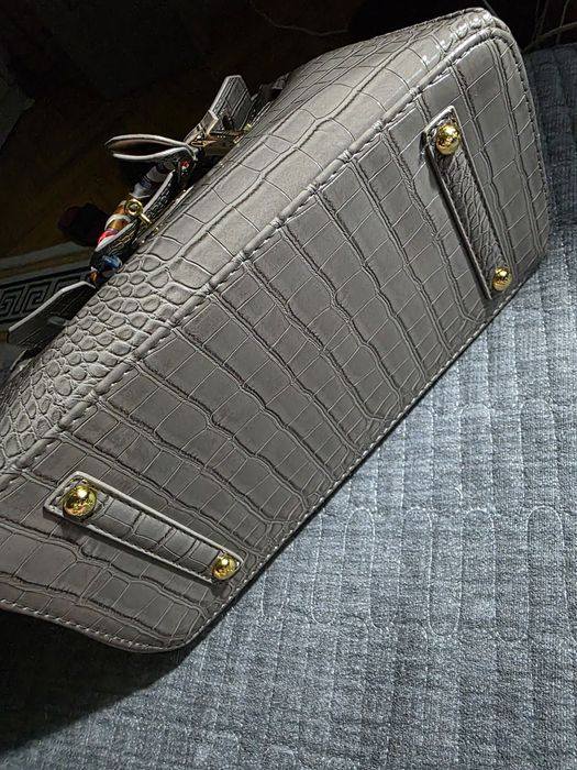 Сумка женская серая hermes