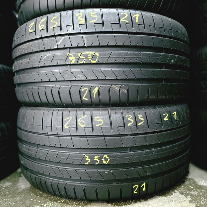 2x 265/35/21 VARA PIRELLI 2021 Stare excelentă