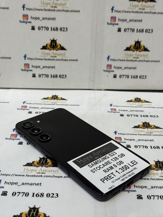 Hope Amanet P7 Samsung S23 128 Gb