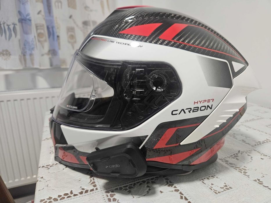 Casca Premier Hyper Carbon Red L 59cm