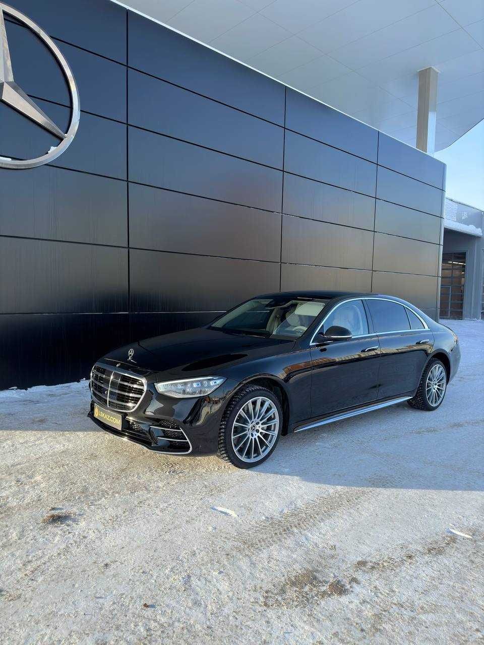 С ВОДИТЕЛЕМ! Аренда авто Прокат машины Mercedes Мерседес S class W 223 - Аренда  авто Астана на Olx