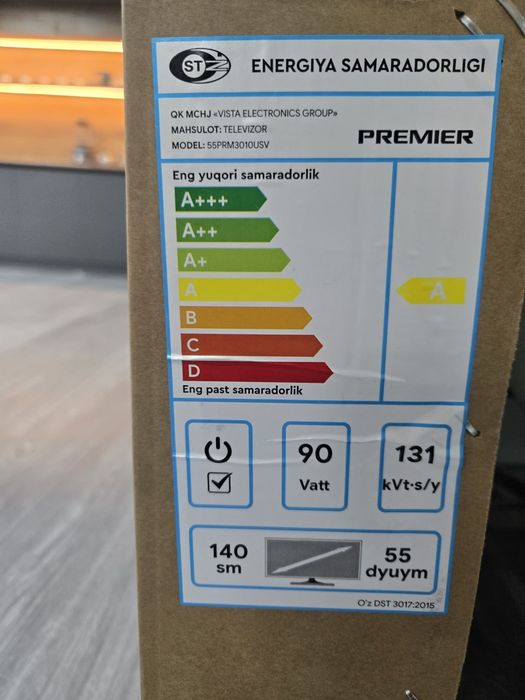 телевизор QLED PREMIER 55 4K/TizenOs/television/televizor/tv