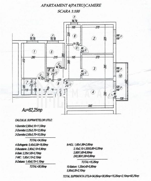Apartament 4 camere,| Zona Nord | Vedere Panoramica