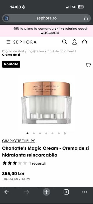 Charlotte Tilbury Magic Cream