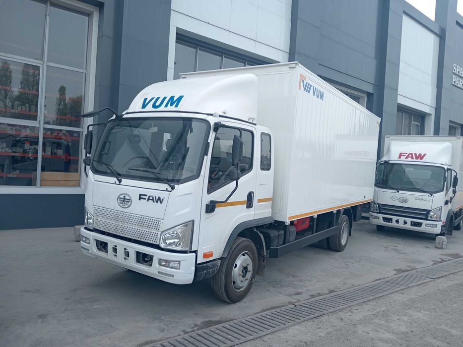 Автофургон цельнометаллический Faw Tiger V (27,5 кум м3), VUM1110