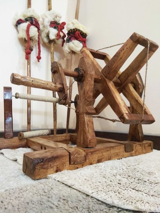 Автентичен чекрък, хурки