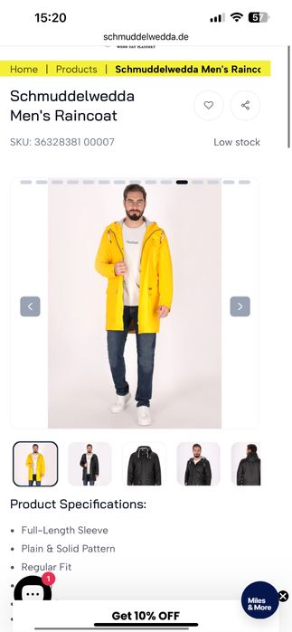 Schmuddelwedda унисекс дъждобран - перфектен