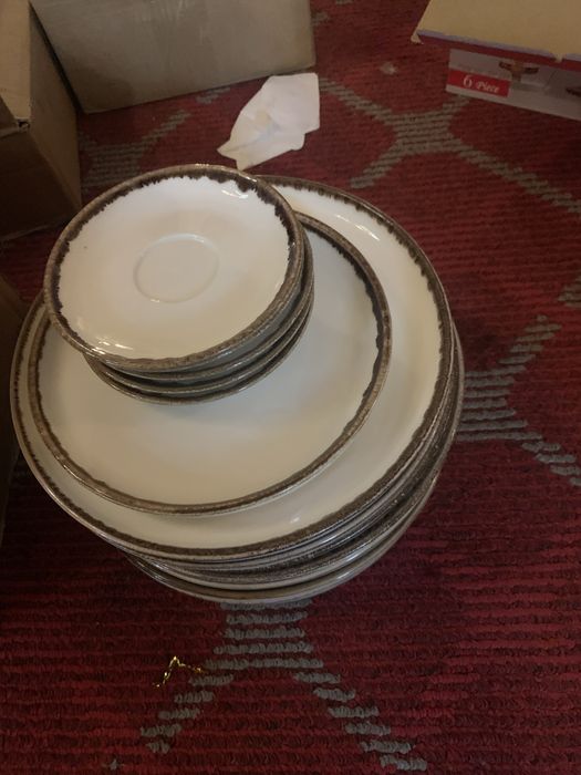 pasuda restorant idishlari stakan, tarelka, cofe taqimlari tureskiy