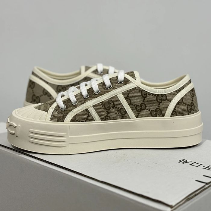 GG Tennis 1977 Platform - Beige GG (9712)