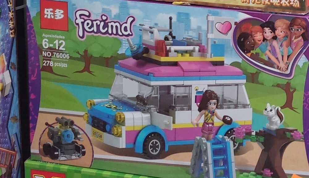 Конструктор Friends фриендс 278 части konstruktor приятели кола