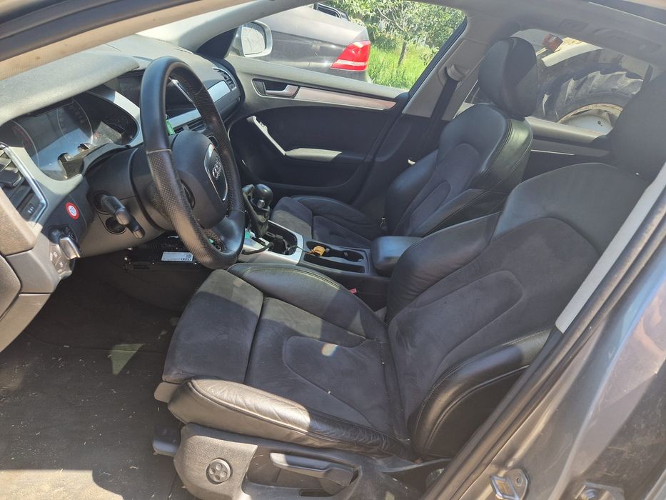 Față completa Audi a 4 b8 sline /Bara cu spălător si led, faruri bx en