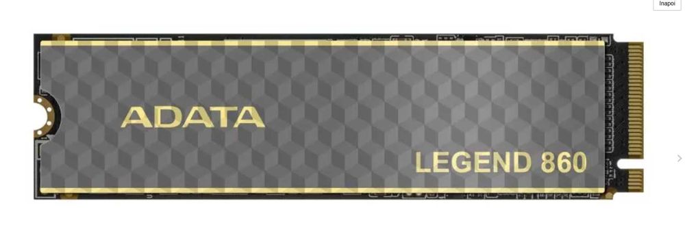 SSD 1TB Adata M.2 NVMe Legend 860 PCIe 4.0 Compatibil cu ps5, ca nou!
