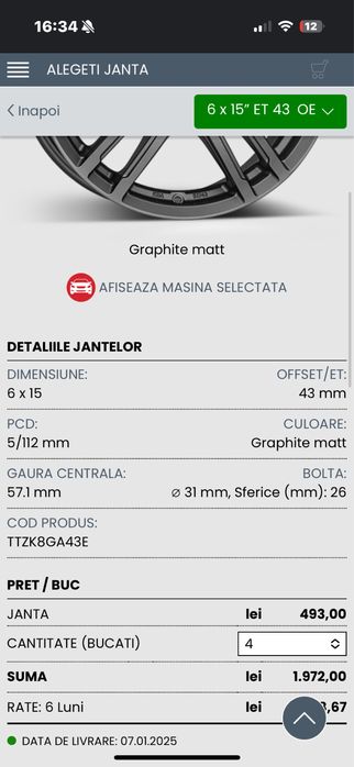 Jante Dezent TZ GRAPHITE