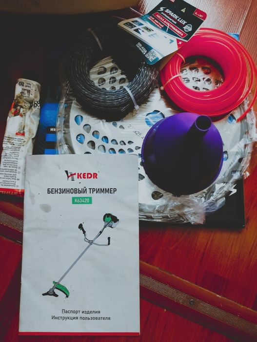 Бензокосилка Триммер KEDR K63420